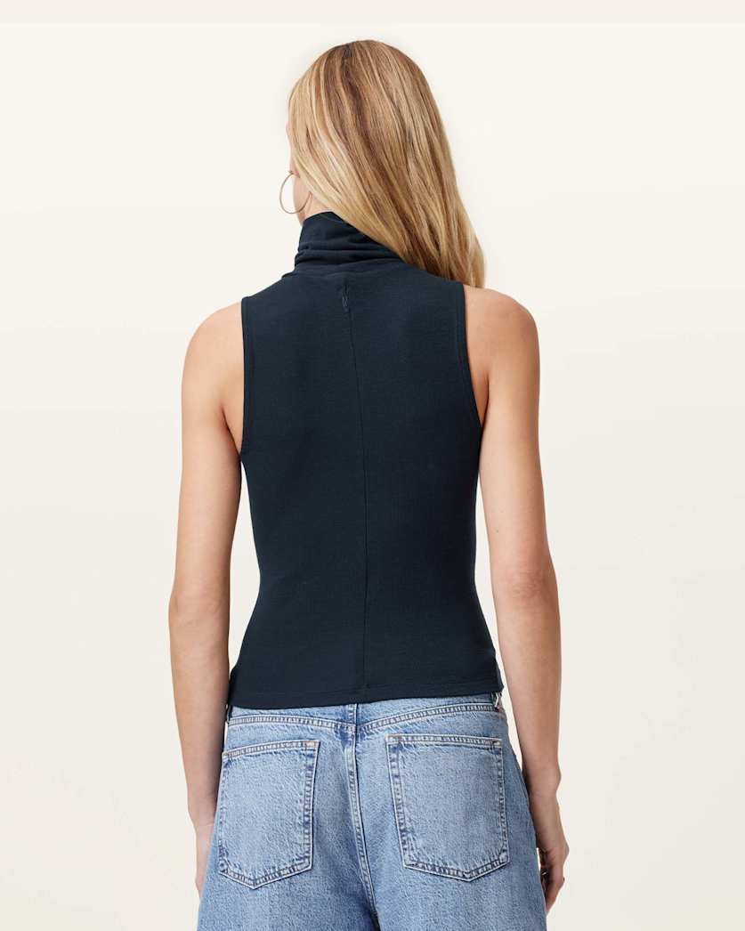 Bec Roll Neck Tank Top