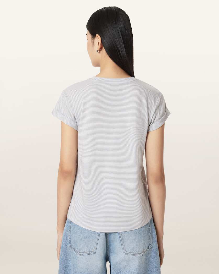 Anna Striped Cotton T-Shirt