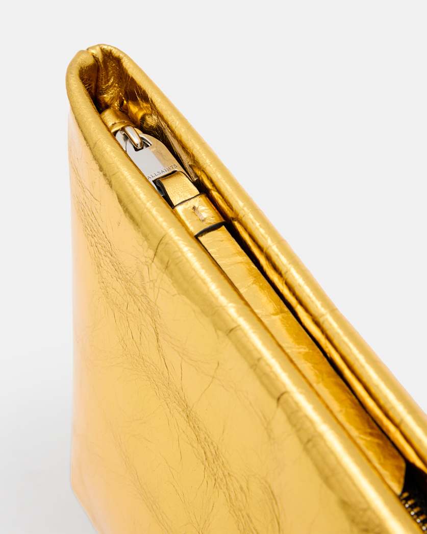 Bettina Leather Clutch Bag