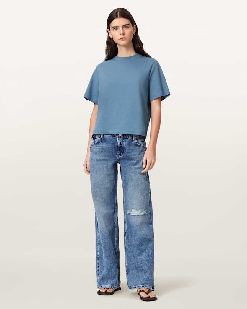 Lisa Boxy Crew Neck T-Shirt