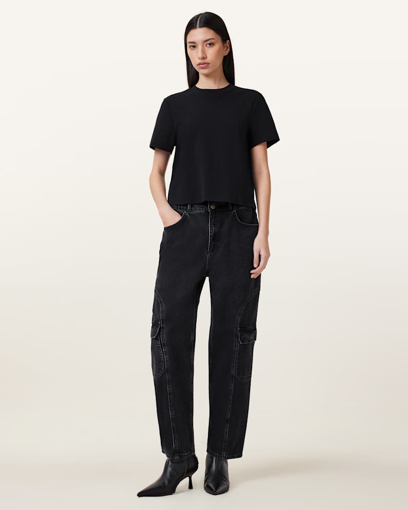 Lisa Boxy Crew Neck T-Shirt