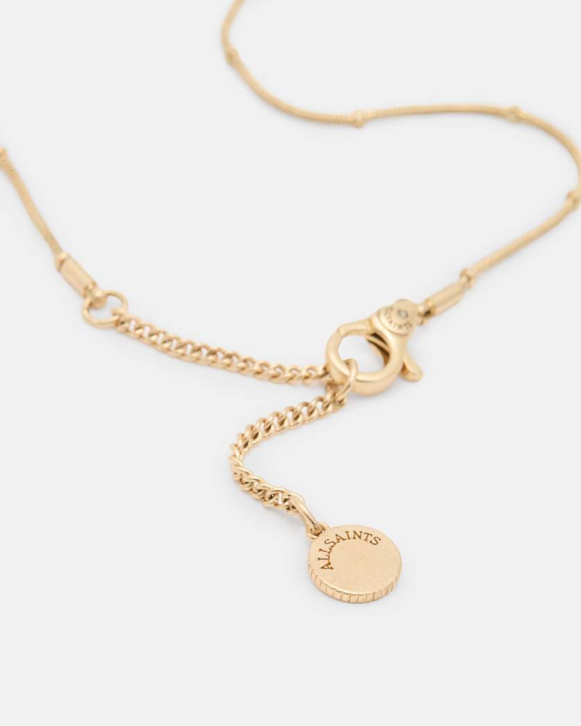 Lyra Cross Pendant Necklace