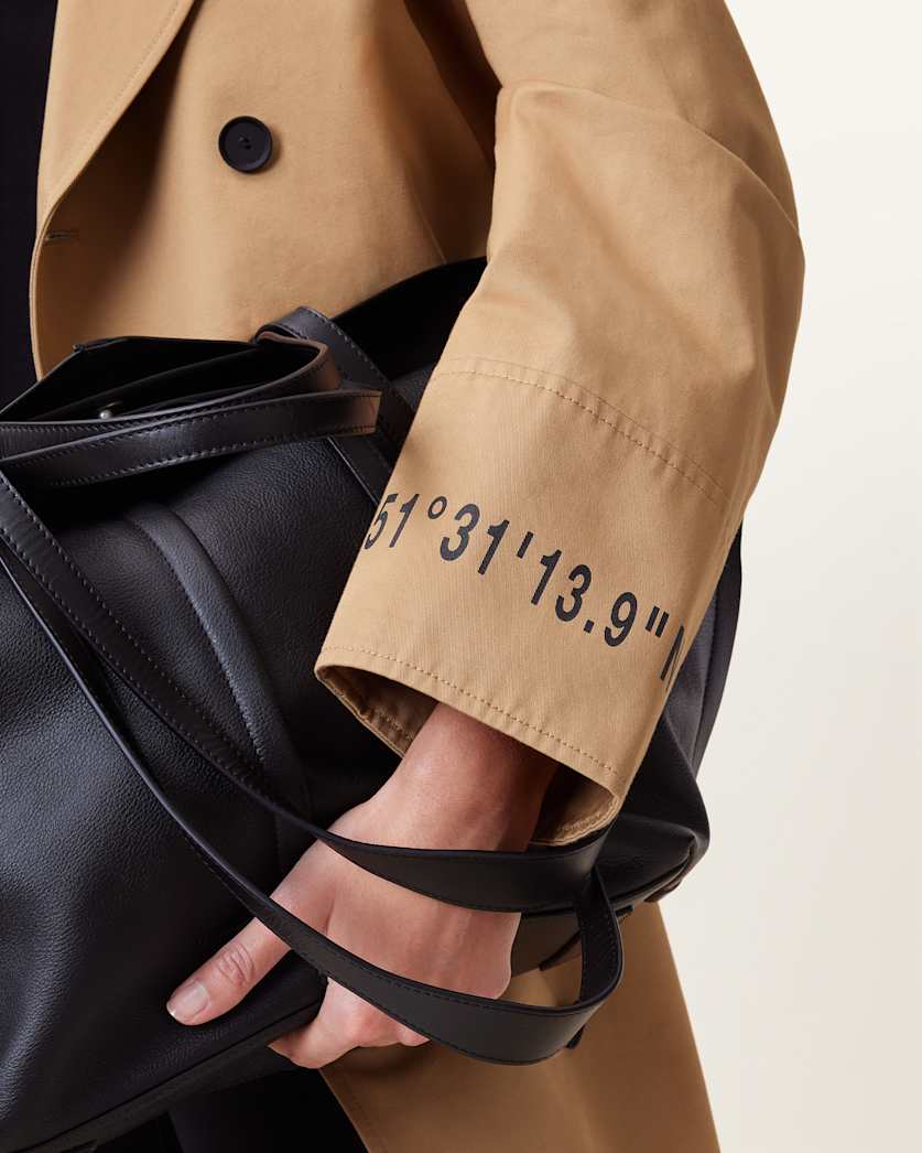 Demmi Oversized Belted Trench Coat