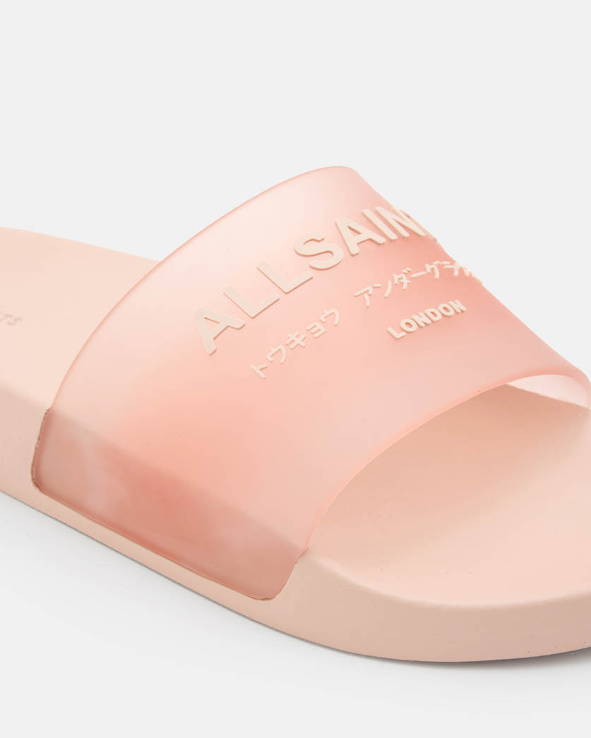 Underground Logo Slip On Slides
