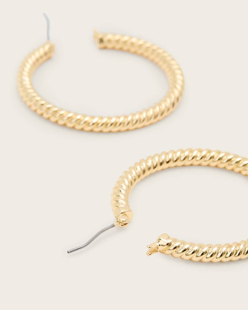 Beck Rope Hoop Earrings