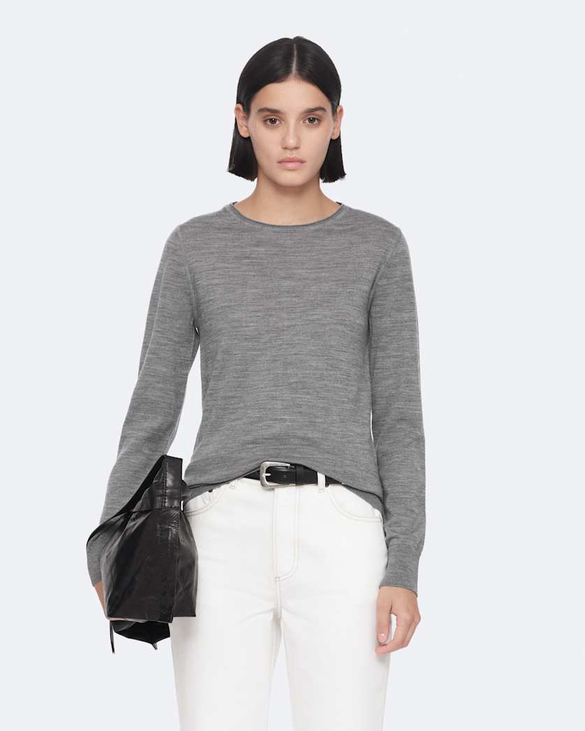 Coyte merino wool crew-neck jumper