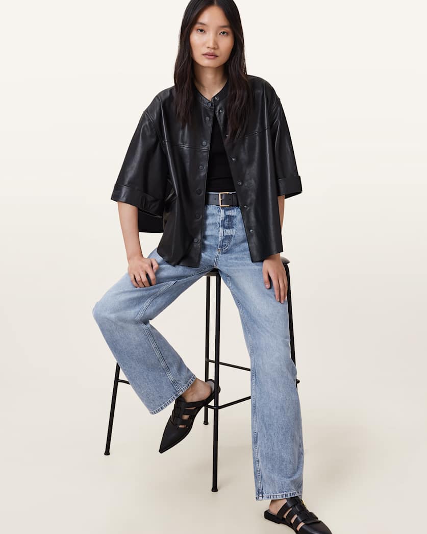 Brooklyn Straight Leg Indigo Jeans