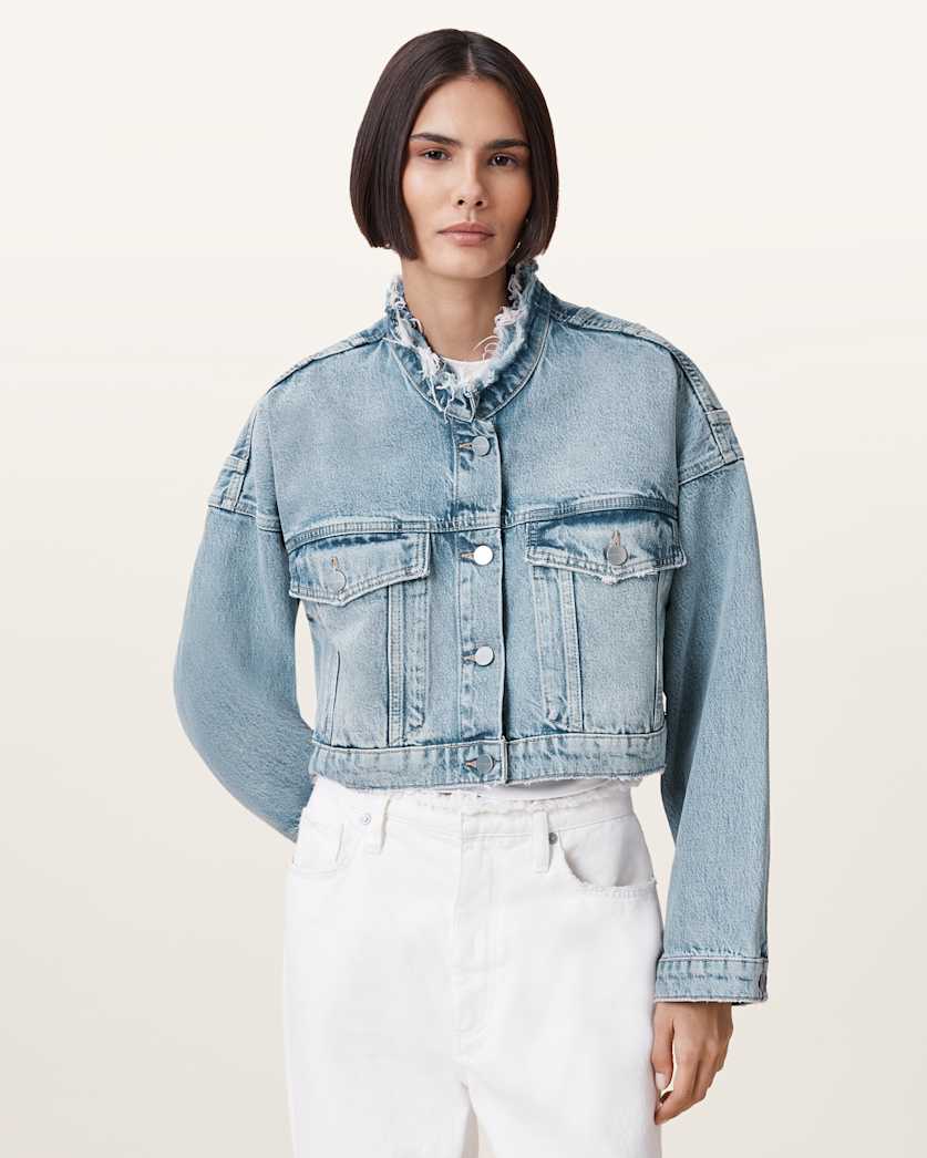 Sonny Cropped Oversized Jacket