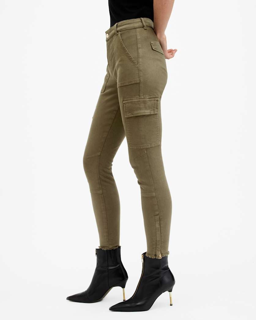 Duran Skinny Denim Cargo Jeans