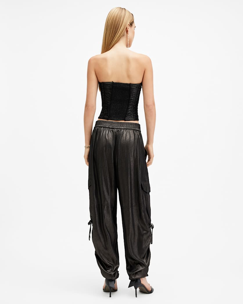 Kaye Relaxed Fit Tencel Trousers