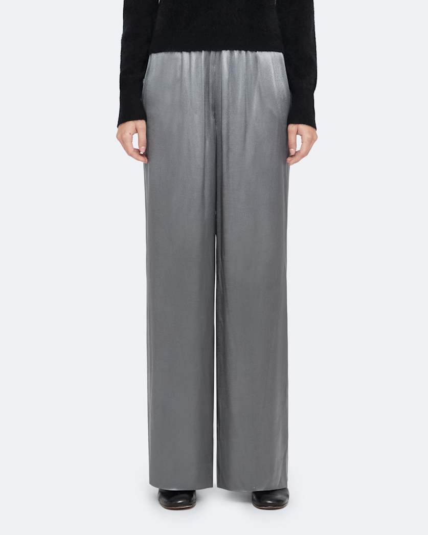 Lycia Crepe Wide-Leg Trousers