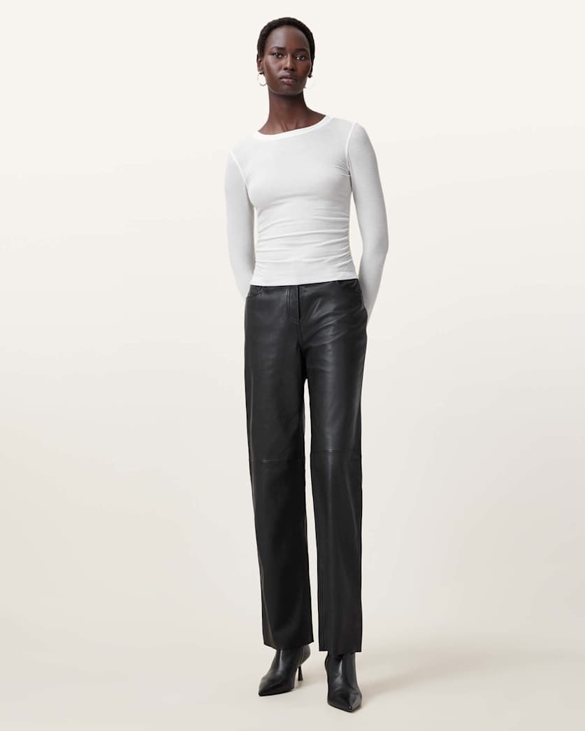 Bec Long Sleeve Slim Ramskull T-Shirt