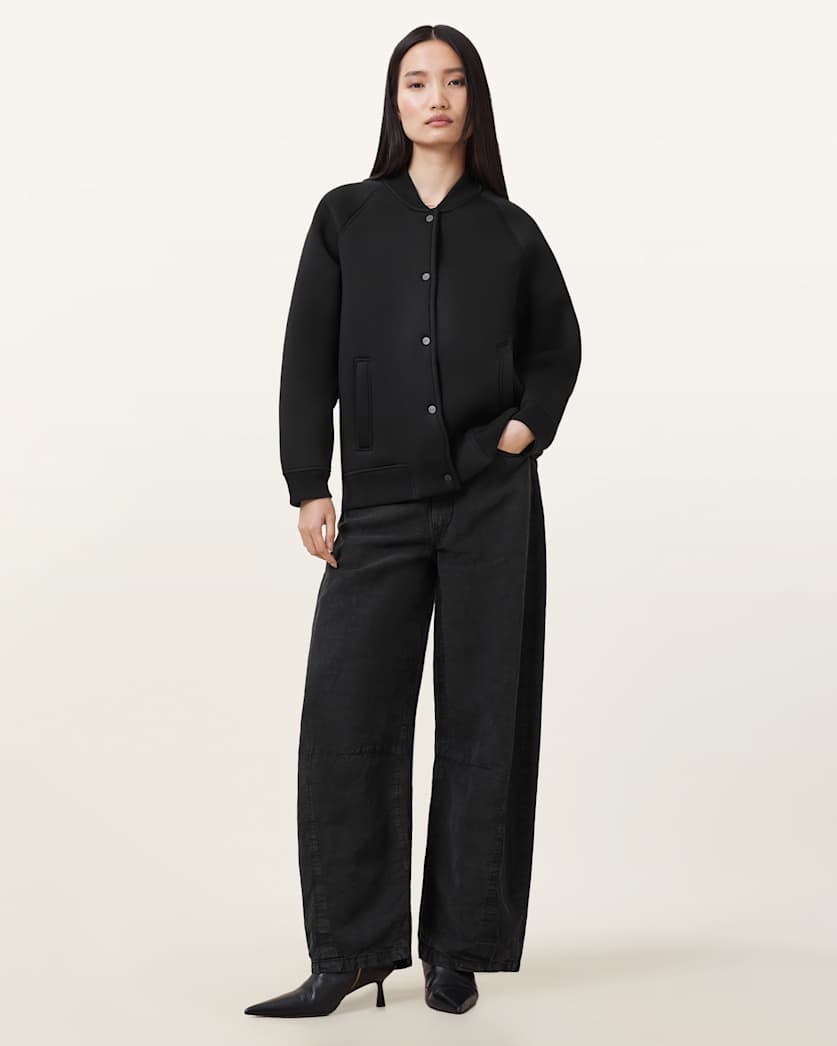 Nicola Oversized Bomber Jacket