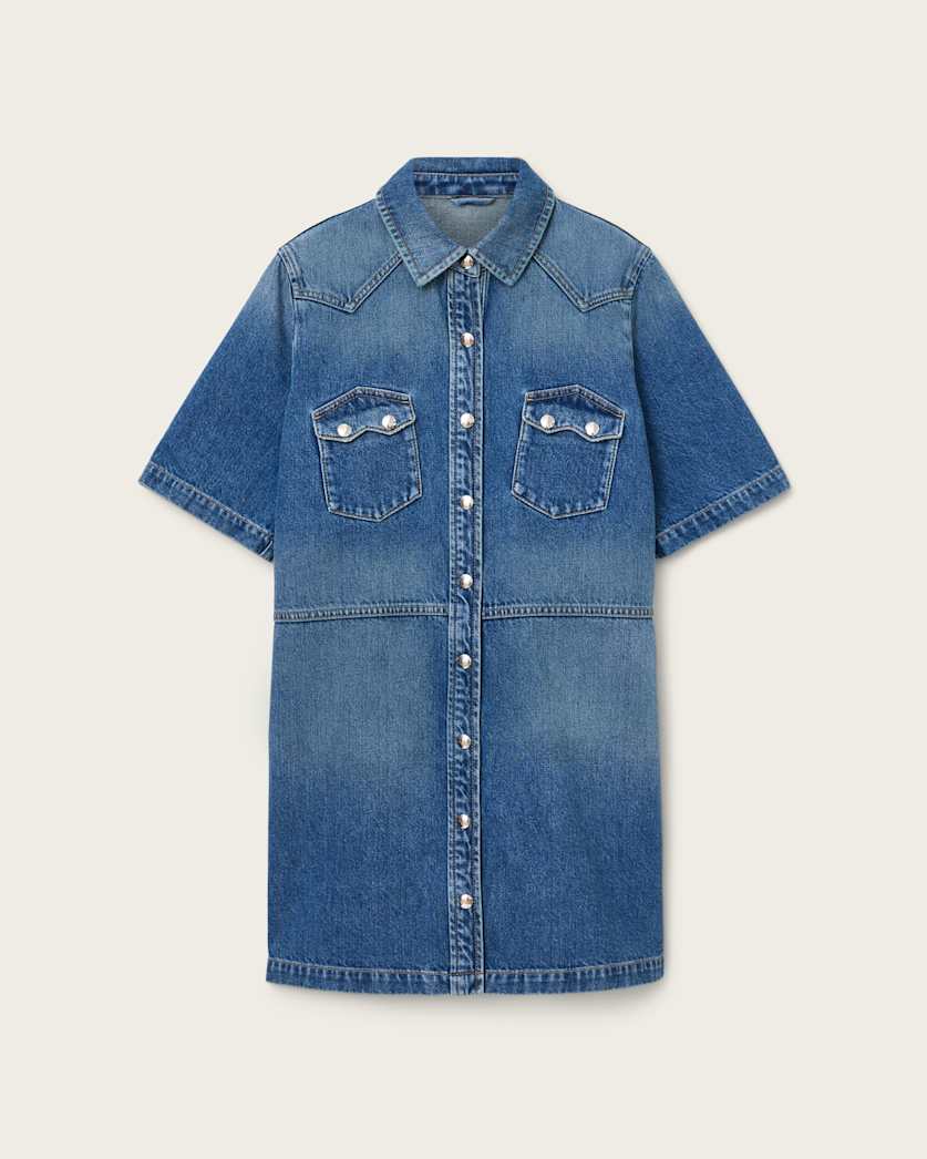 Rock Denim Mini Dress