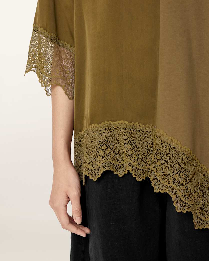 Lenny Short Sleeve Lace T-Shirt