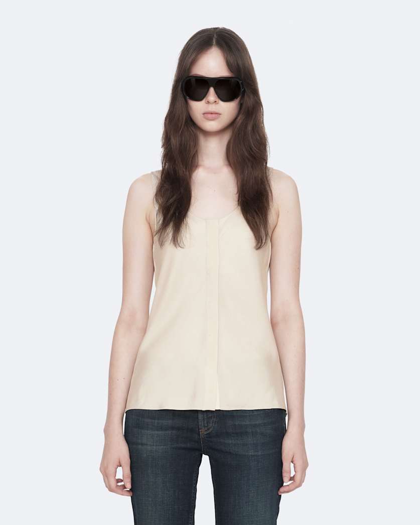 Milla silk blend cami top
