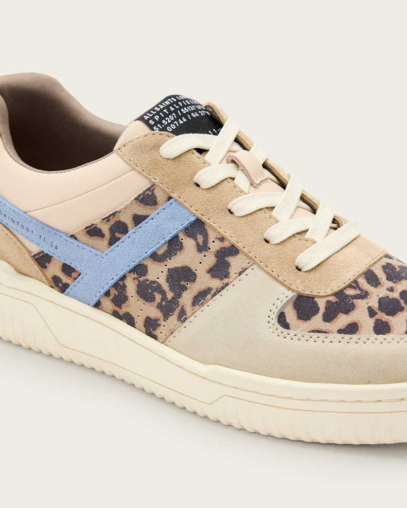 Vix Low Top Round Toe Suede Trainers