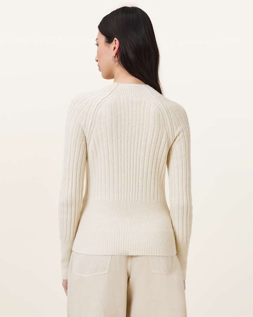 Maya Ribbed Cashmere Jumper