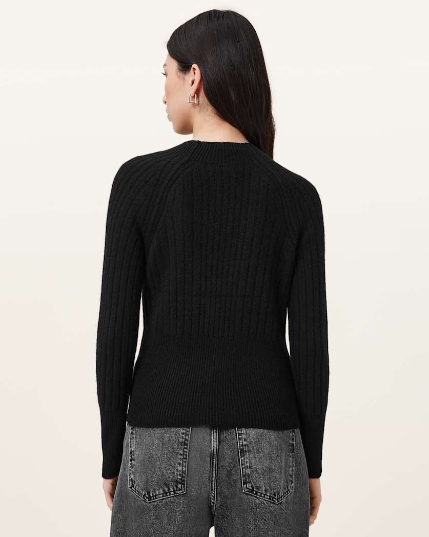 Maya Ribbed Cashmere Jumper