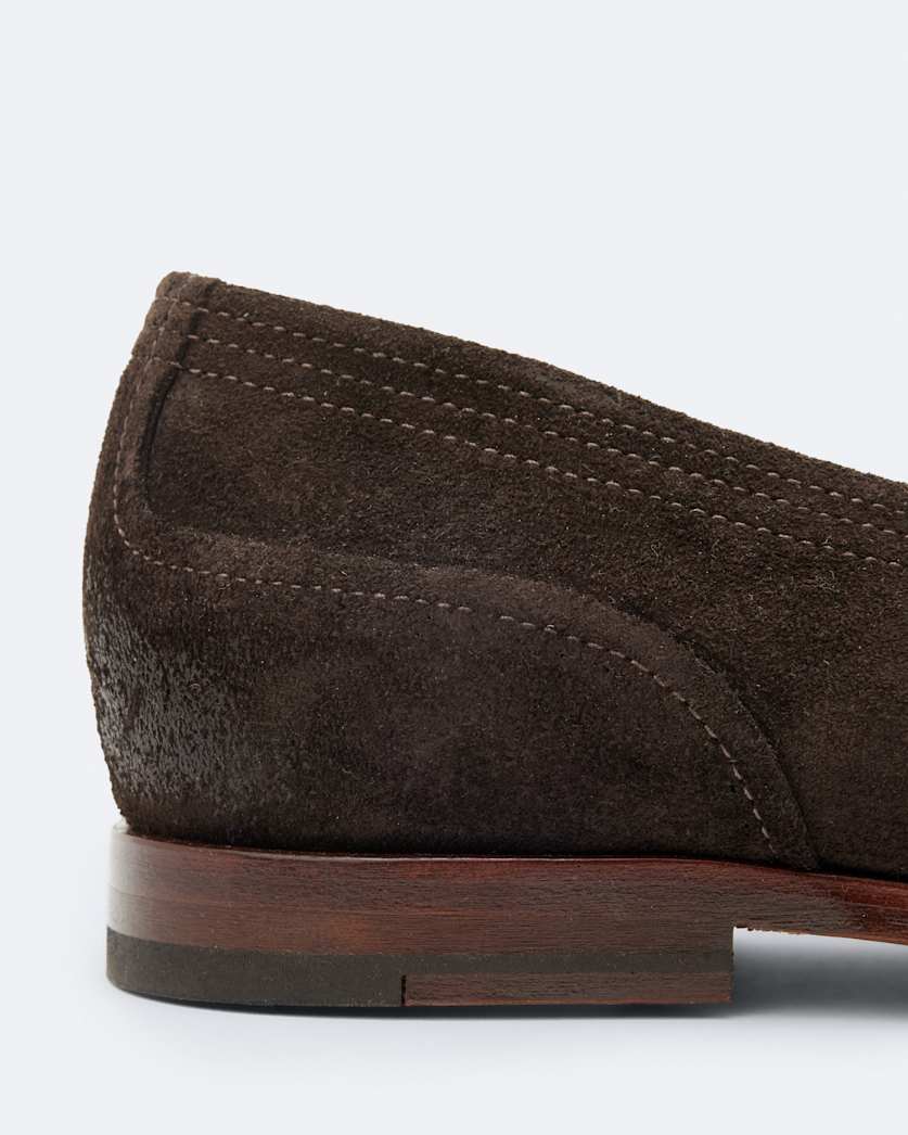 Jules Hand-Stitched Suede Loafers