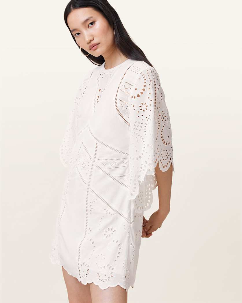 Luci Broderie Mini Dress