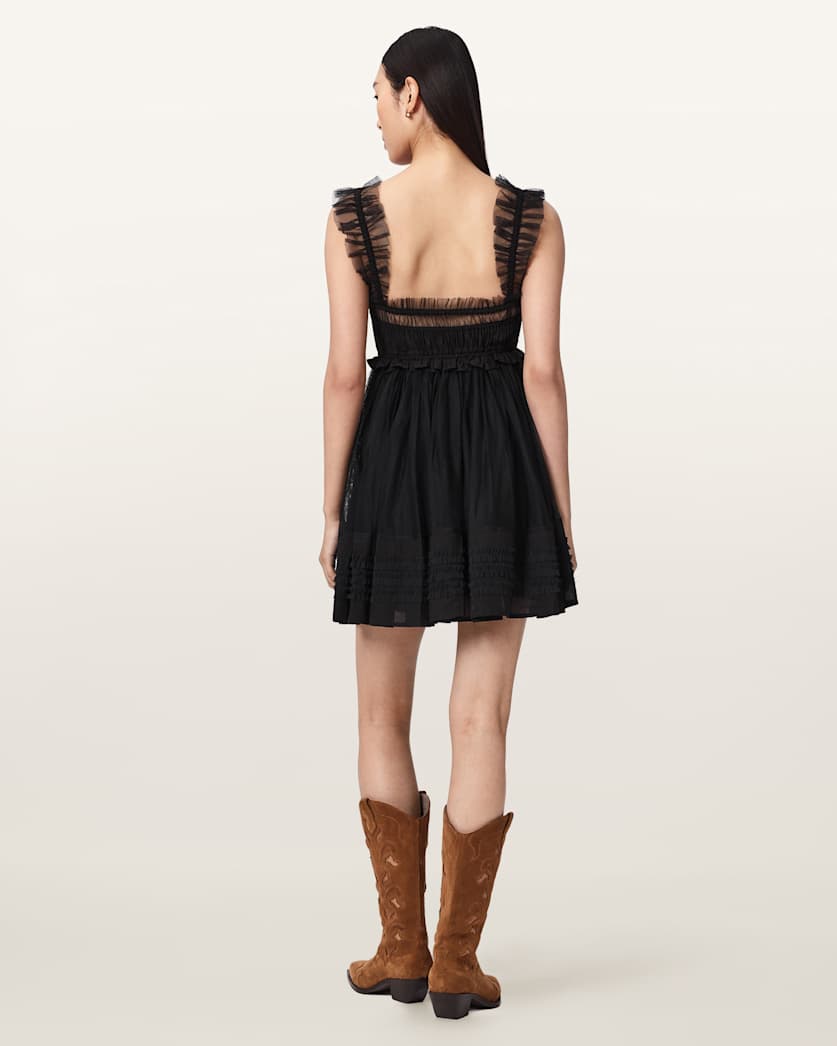 mini black one shoulder dress Valaria One Shoulder Dress – AMUR