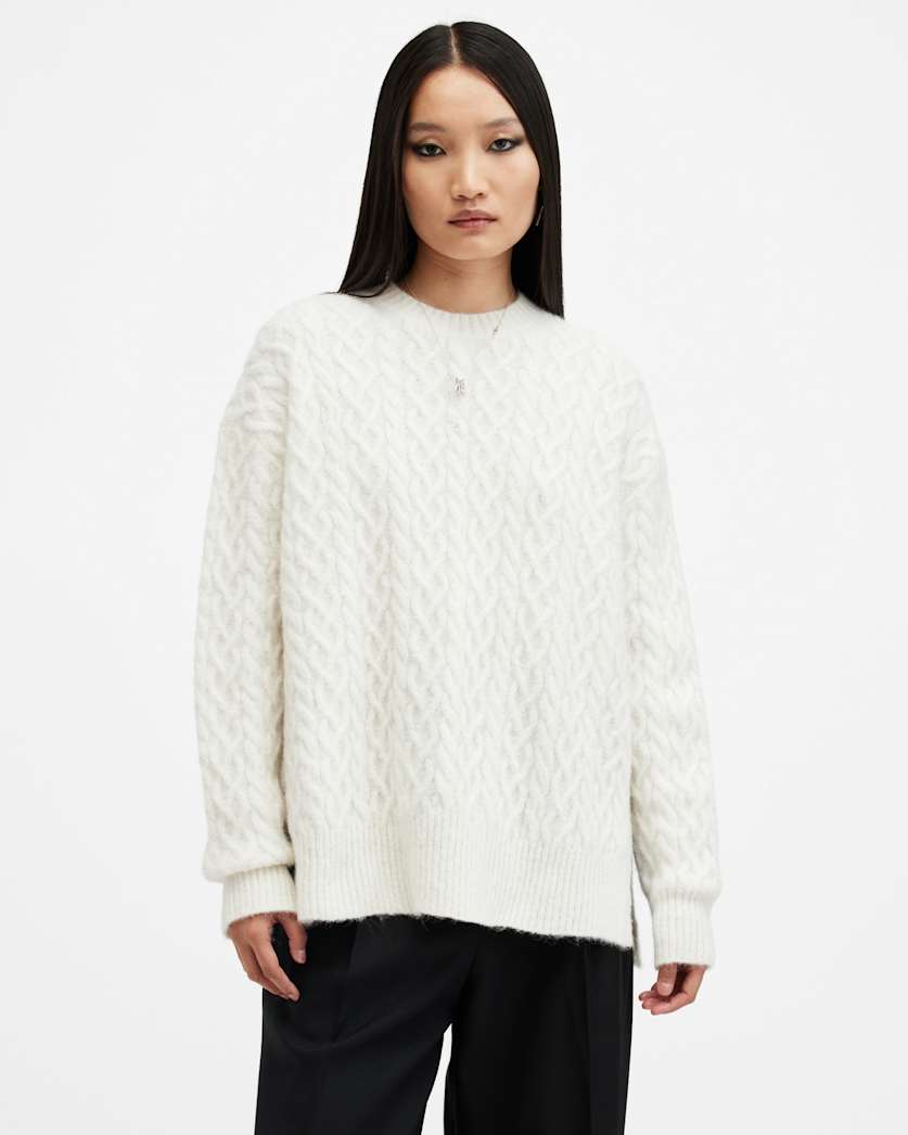Sirius Cable Knit Crew Neck Jumper