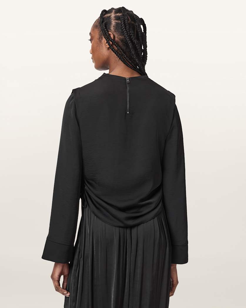 Leslie Cowl Neck Relaxed Top