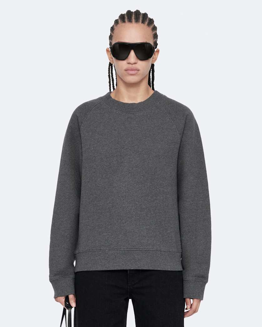 Relaxed raglan sweatshirt