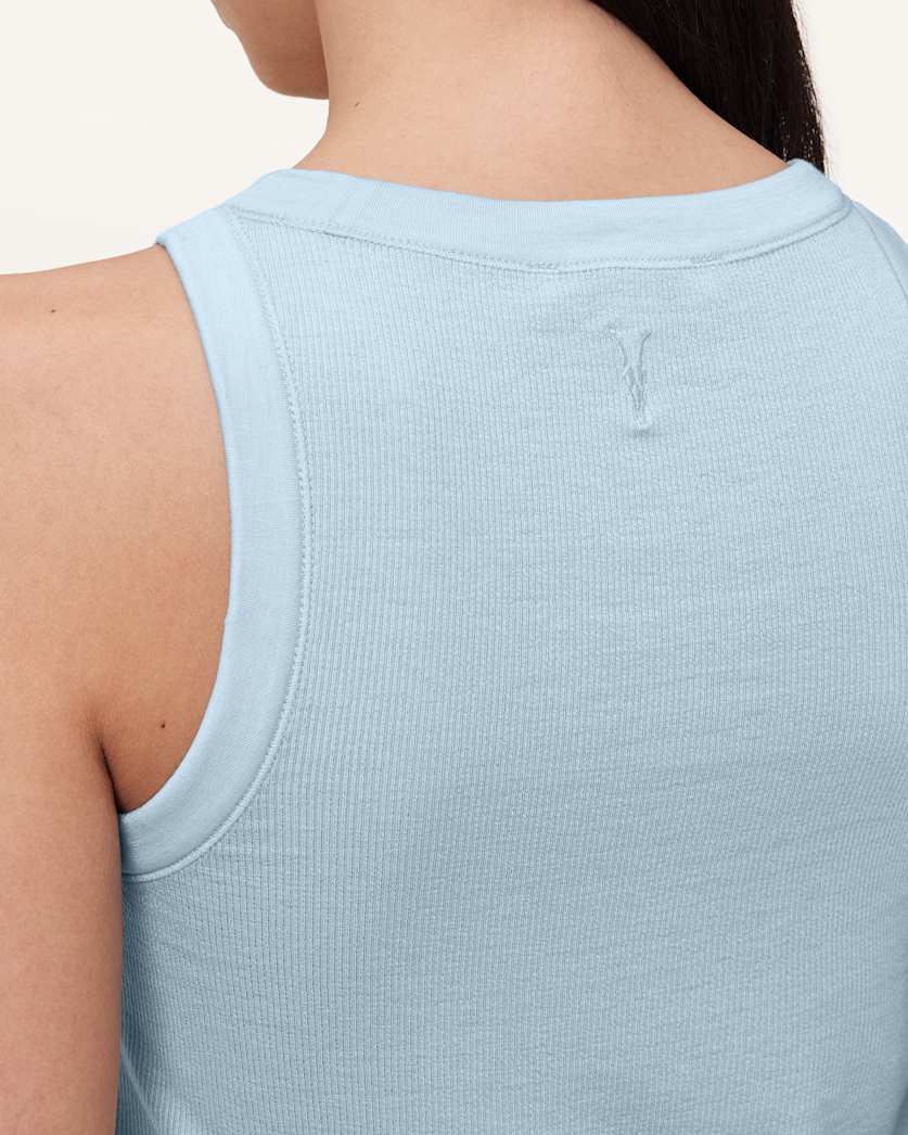 Rina Crew Neck Sleeveless Tank Top