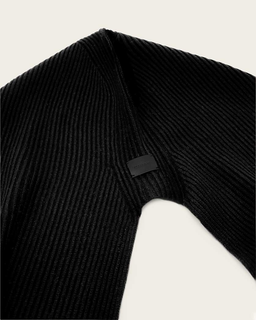 Wren Hooded Wool Scarf