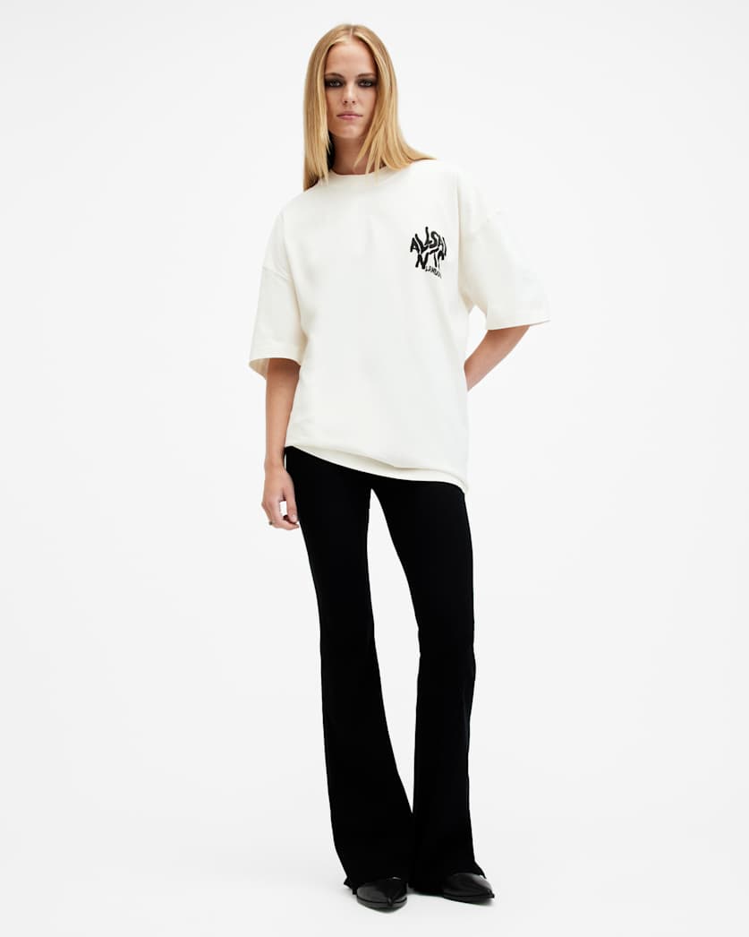 Orlando Logo Print Oversized T-Shirt