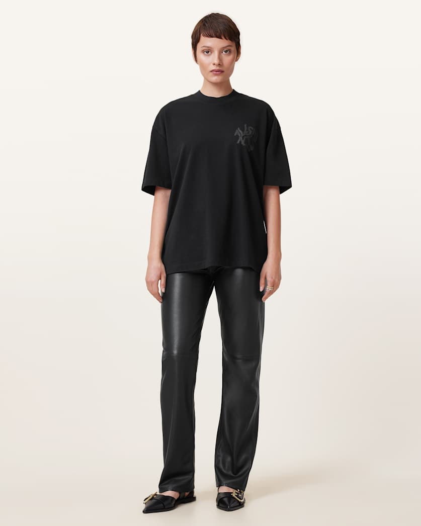 Orlando Logo Print Oversized T-Shirt