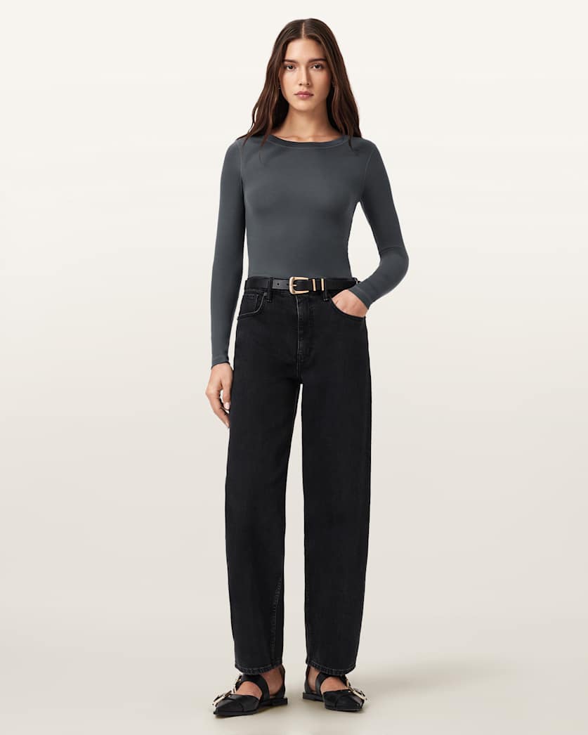 Rina Long Sleeve Crew Neck T-Shirt