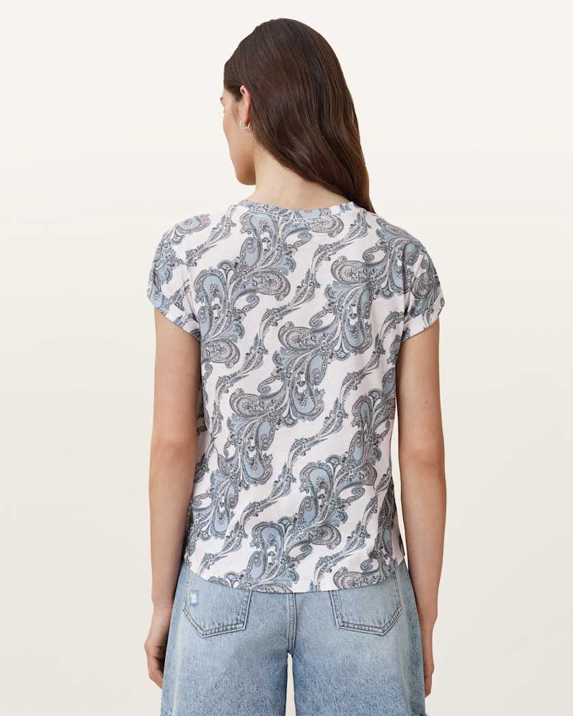 Anna Print Crew Neck T-Shirt