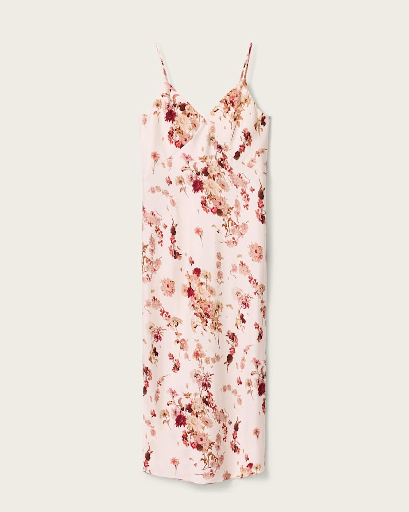 strapless open back dress Shop Zara Ankle Dress main image 1