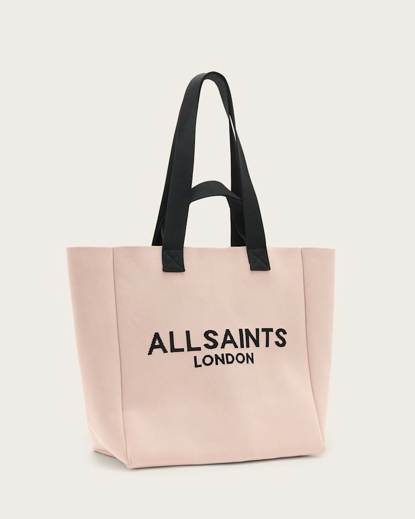 Izzy Large Logo Knitted Tote Bag
