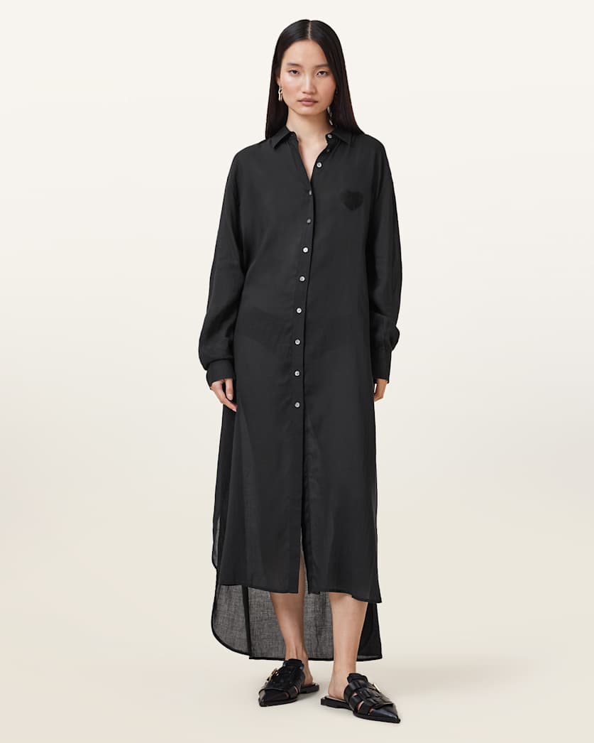 Ezra Maxi Shirt Dress