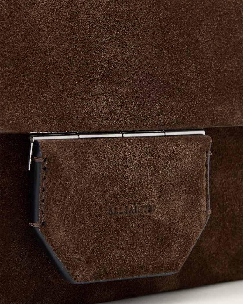 Jupiter Suede Crossbody Bag