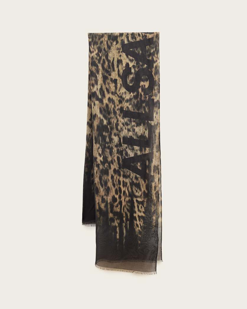 Evia Leopard Print Sarong