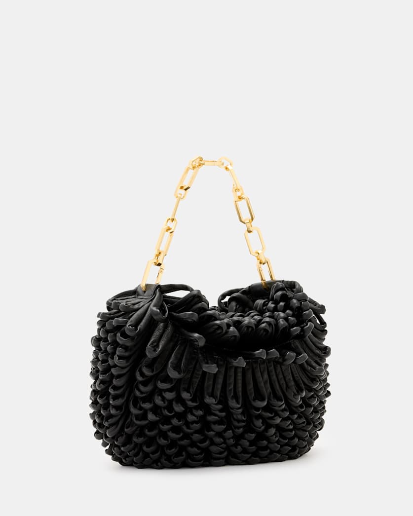 Madea Mini Chain Strap Leather Loop Bag