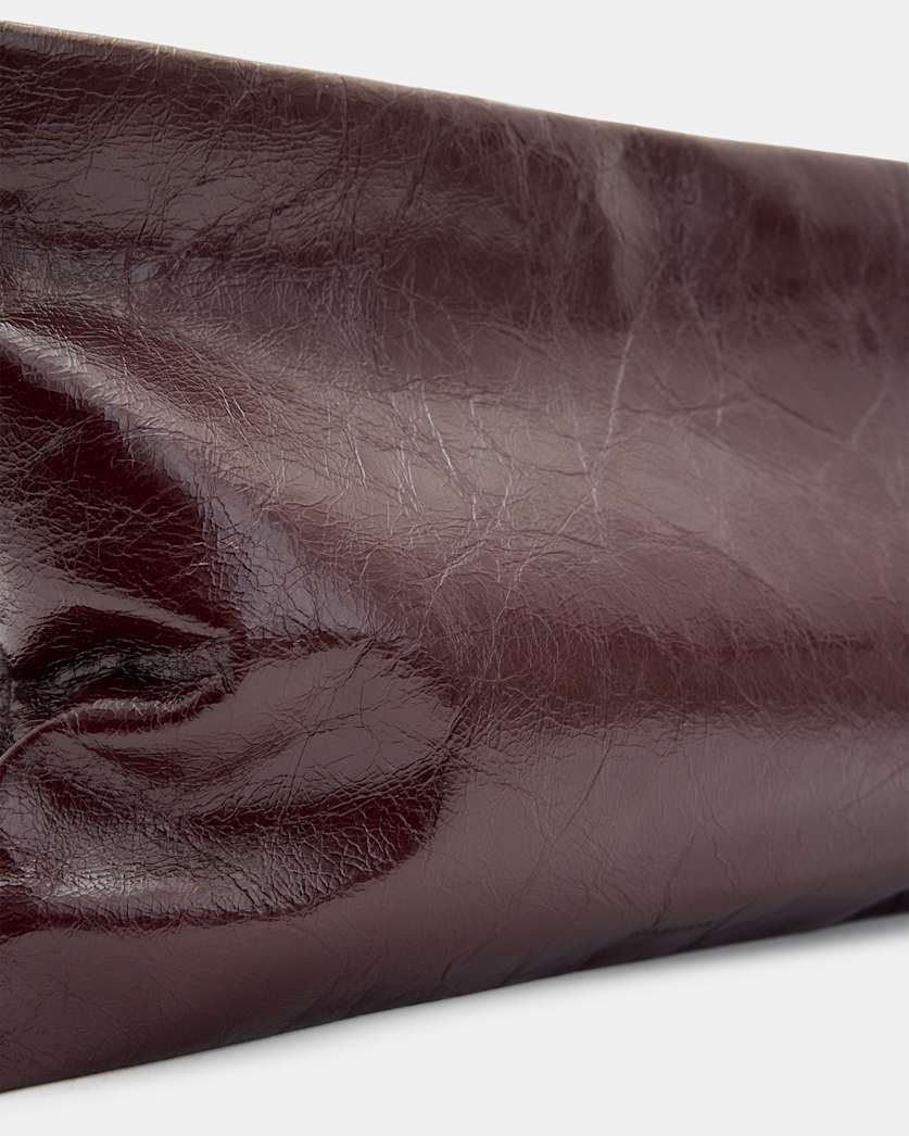 Bettina Leather Clutch Bag