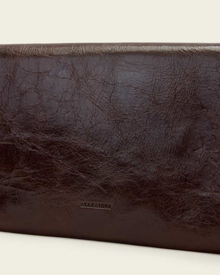 Harluna Leather Clutch Bag