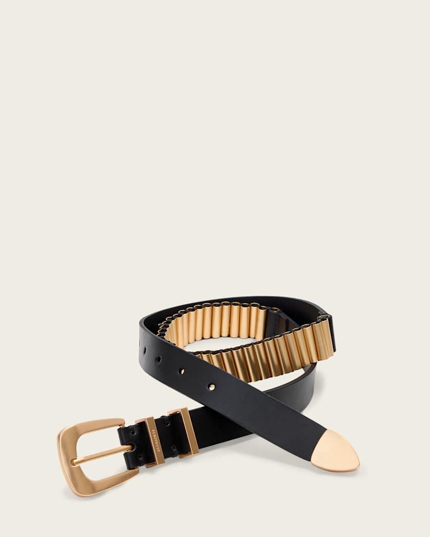 Tess Skinny Leather Belt