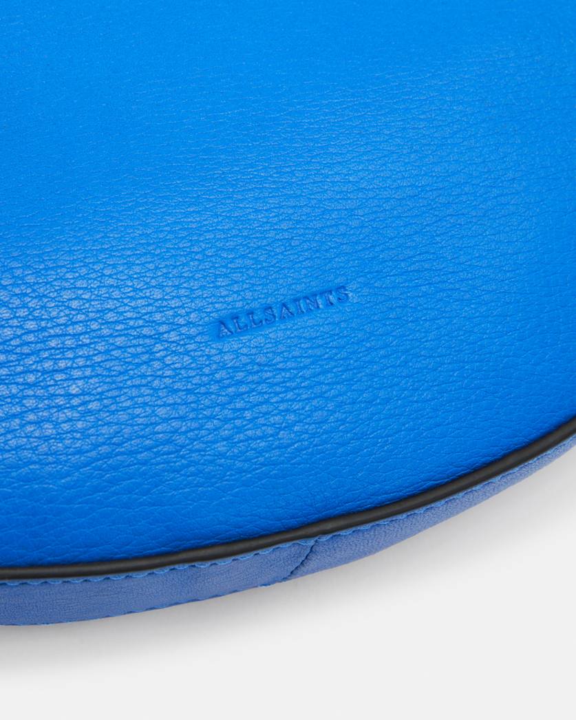 Half Moon Leather Crossbody Bag