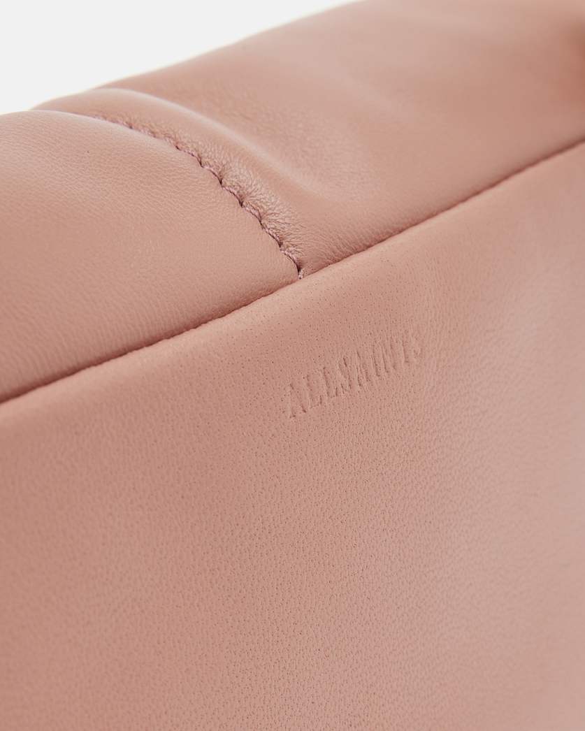 Ezra Leather Quilted Crossbody Bag