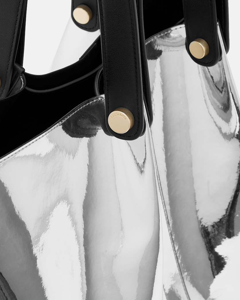 Allington Metallic Leather Tote Bag