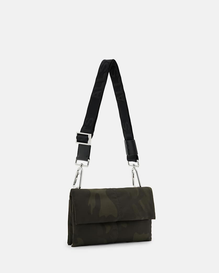 Ezra Camouflage Recycled Crossbody Bag