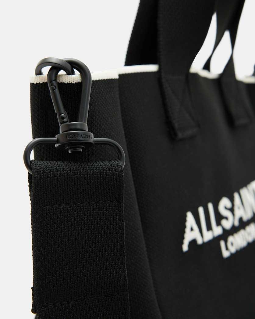 Izzy Logo Print Knitted Mini Tote Bag