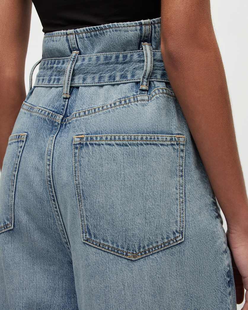 Sammy High-Rise Paperbag Jeans